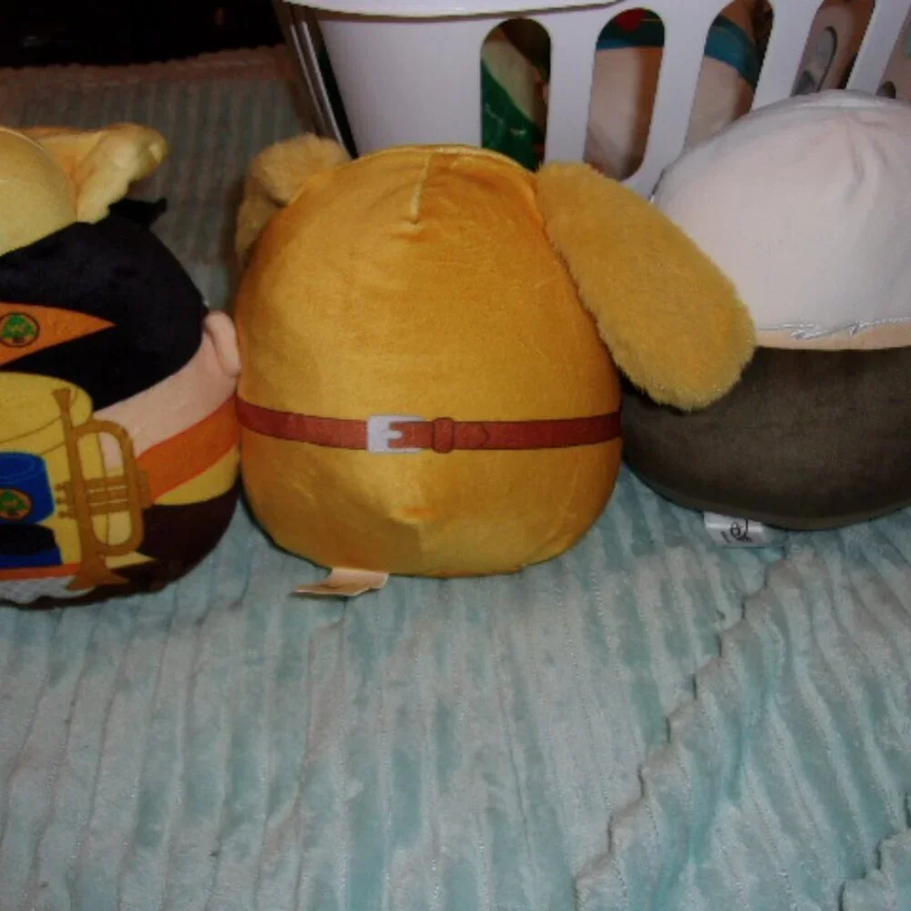 Bundle lot of 3 Disney's Up Dug/Russell/Carl squishmallows New